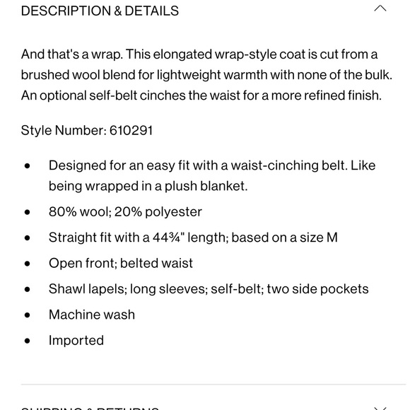 Club Monaco Plush Cardigan Coat - Picture 5 of 8